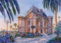 Litografie Ville Sanremo renzo antonelli