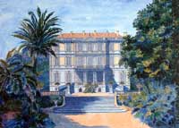 Litografie Ville Sanremo renzo antonelli